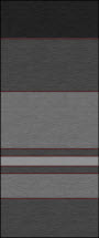 A RV awning fabric color swatch showing an example of "Charcoal"