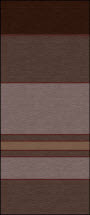 A RV awning fabric color swatch showing an example of "Chocolate"